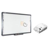 Zestaw interaktywny - tablica interaktywna Qomo QWB100WS-PS + projektor ultrakrótkoogniskowy Vivitek DH758UST + uchwyt dedykowan
