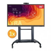 Zestaw interaktywny 14000 PLN 6 / Aktywna tablica 2023 1x monitor Newline LYRA TT-8621Q (86 cali, 4K) + 1x podstawa mobilna HW86
