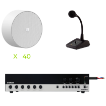 AUDAC - Zestaw audio pod radiowęzeł