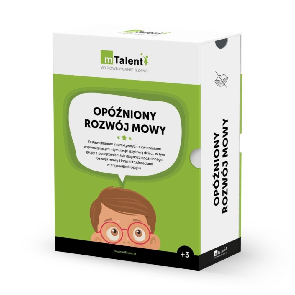 mTalent. Opóźniony rozwój mowy