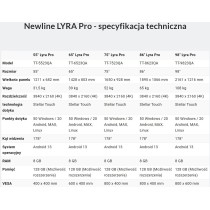 Monitor interaktywny Newline LYRA PRO TT-5523QA 55
