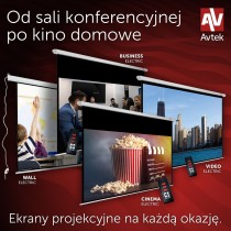 Ekran elektryczny AVTEK Cinema Electric 230x129,5 (16:9)