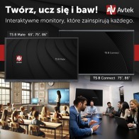 Monitor interaktywny 86 cali