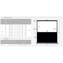 Ekran przenośny Suprema Libra X 162x122cm (4:3)