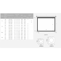 Ekran elektryczny Suprema Lupus 200x150 cm (4:3)