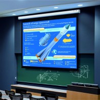 Ekran elektryczny Suprema Lupus 200x113 cm (16:9)