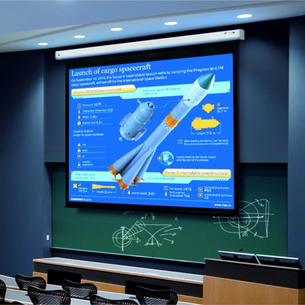 Ekran elektryczny Suprema Lupus 200x113 cm (16:9)