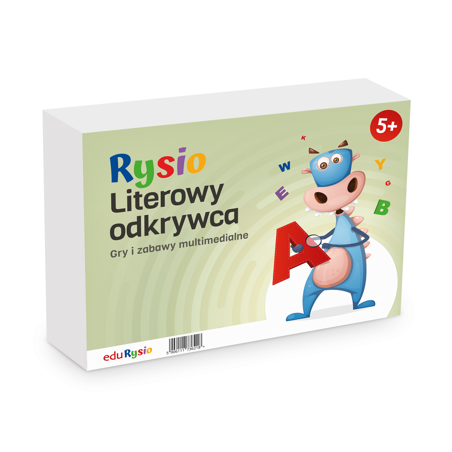 Rysio Literkowy Odkrywca z długopisami 3D Banach Junior