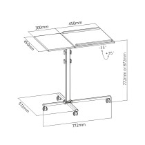 Stolik do projektora Techly ICA-TB TPM-2