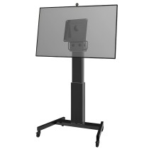 Wózek mobilny, elektryczny NM-HUB2LIFTBLACK do monitora 50 cali