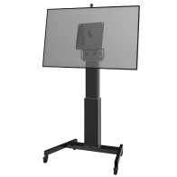 Wózek mobilny, elektryczny NM-HUB2LIFTBLACK do monitora 50 cali