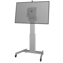 Wózek mobilny, elektryczny NM-HUB2LIFTSILVER do monitora 50 cali