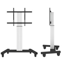 Wózek mobilny, elektryczny PLASMA-M2250SILVER do monitora 42 -100 cali