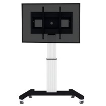 Wózek mobilny, elektryczny PLASMA-M2500SILVER do monitora 42 -100 cali