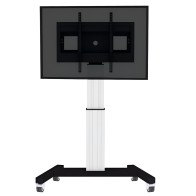 Wózek mobilny, elektryczny PLASMA-M2500SILVER do monitora 42 -100 cali