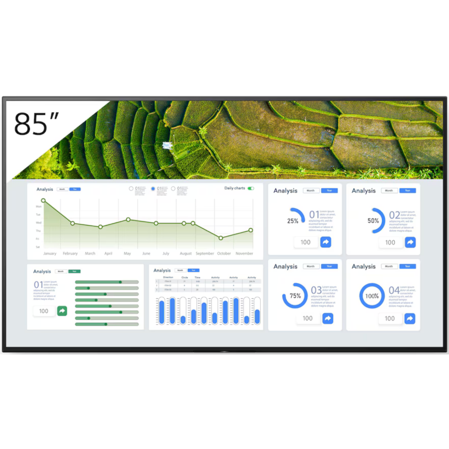 Monitor Sony FW-85BZ30L 85 cali