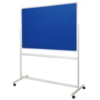 Tablica dwustronna 2x3 150x100cm tekstylna