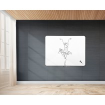 Tablica bezramowa 2x3 Qboard 60x45cm lakierowana