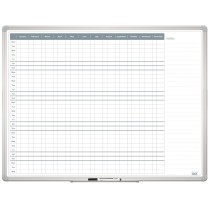 Planer roczny + pole notatek 2x3 OfficeBoard TP008