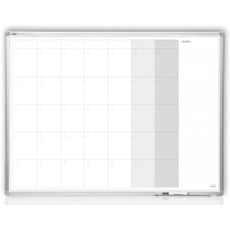 Planer miesięczny + pole notatek 2x3 OfficeBoard TP007