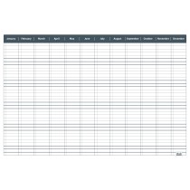 Planer roczny 2x3 OfficeBoard TP005