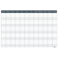 Planer roczny 2x3 OfficeBoard TP005