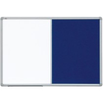 Tablica Combi 2x3 lakierowana, tekstylna 90x60 cm
