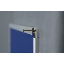 Tablica Combi 2x3 lakierowana, tekstylna 90x60 cm