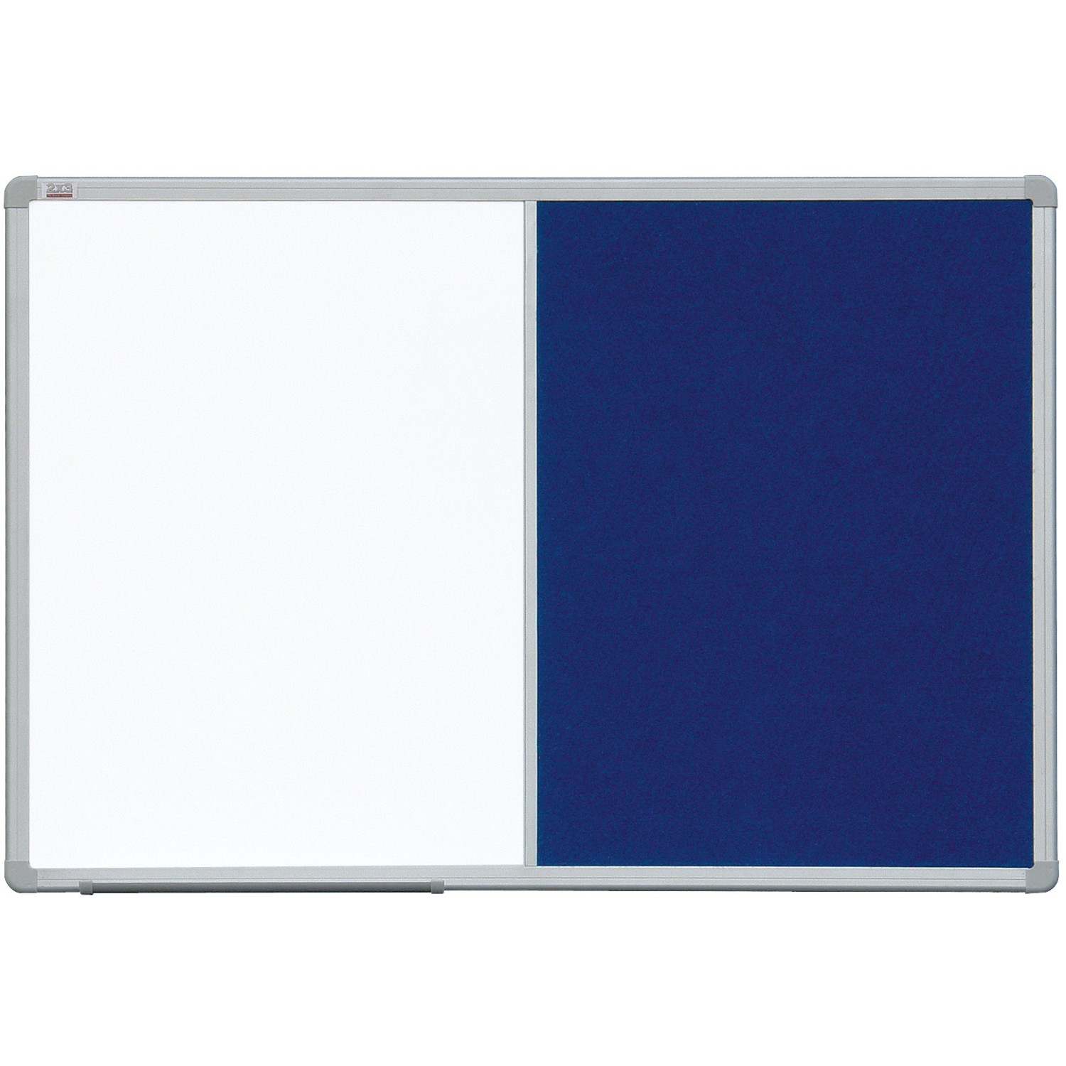 Tablica Combi 2x3 lakierowana, tekstylna 120x90 cm