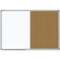 Tablica Combi 2x3 lakierowana, korkowa 90x60 cm
