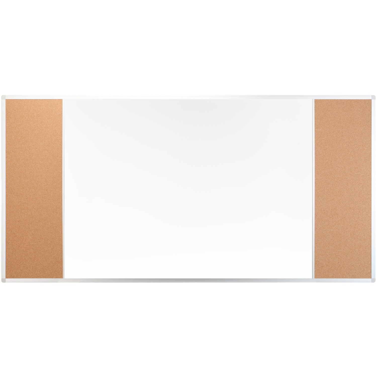 Tablica Combi 3-częściowa 2x3 120x90cm magnetyczna, lakierowana, korkowa