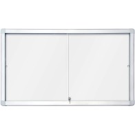 Gablota wewnętrzna 2x3 z przesuwanymi drzwiami model 1 8xA4 (94x68cm) - lakierowana