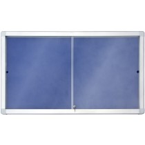 Gablota wewnętrzna 2x3 z przesuwanymi drzwiami model 1 8xA4 (138x99cm) - tekstylna