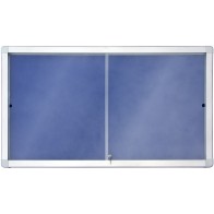 Gablota wewnętrzna 2x3 z przesuwanymi drzwiami model 1 8xA4 (138x99cm) - tekstylna