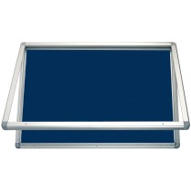 Gablota wewnętrzna 2x3 jednodrzwiowa model 1 90x60 cm - tekstylna
