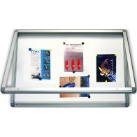 Gablota wewnętrzna 2x3 jednodrzwiowa model 1 150x100 cm - lakierowana