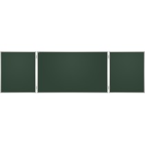 Tablica kredowa 2x3 Tryptyk 170x100/340cm magnetyczna, lakierowana