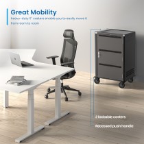 Mobilna stacja ładująca Ewent EW1701 dla 36 laptopów (do 15,6 cala) lub tabletów