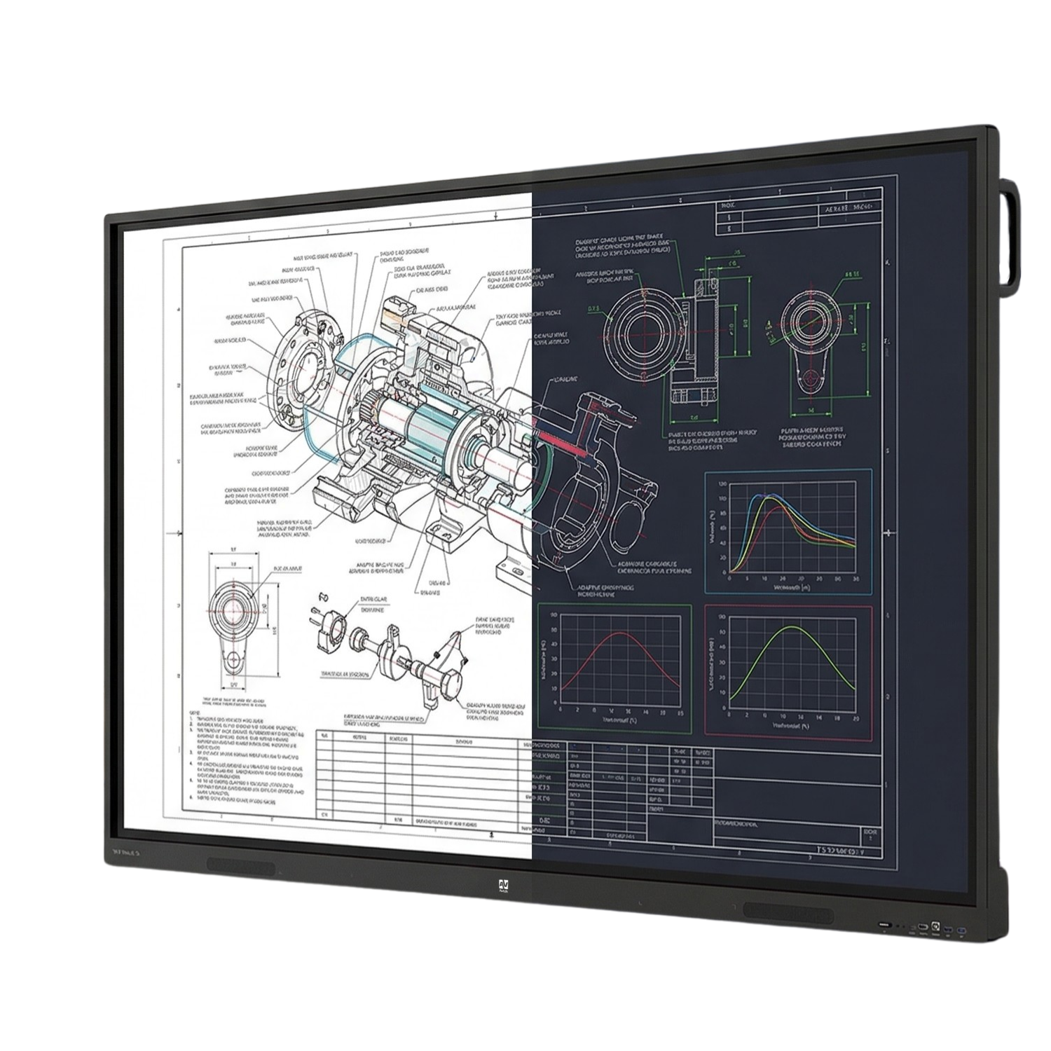 Monitor interaktywny Avtek TS 9 Mate G 75