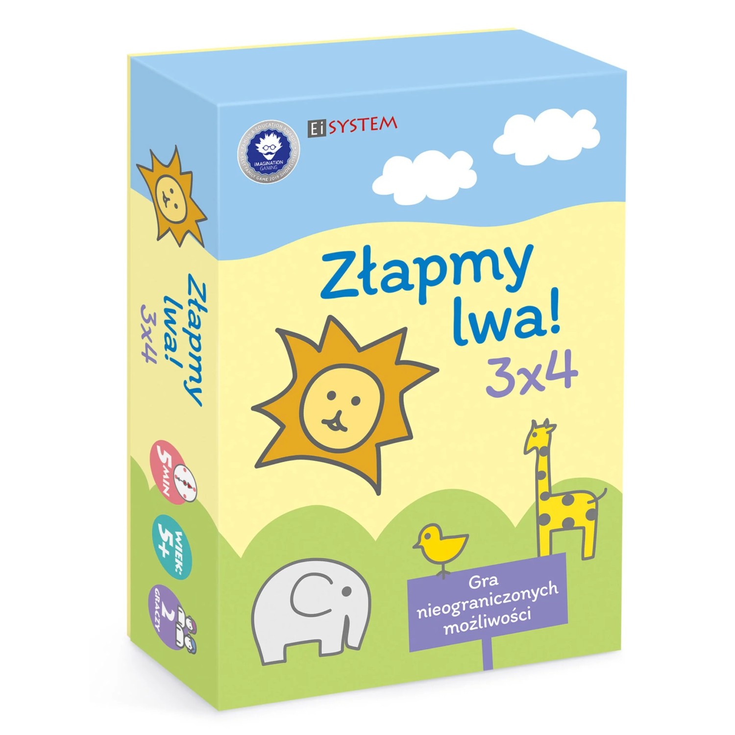 Złapmy lwa 3x4! Zestaw szkolno-przedszkolny