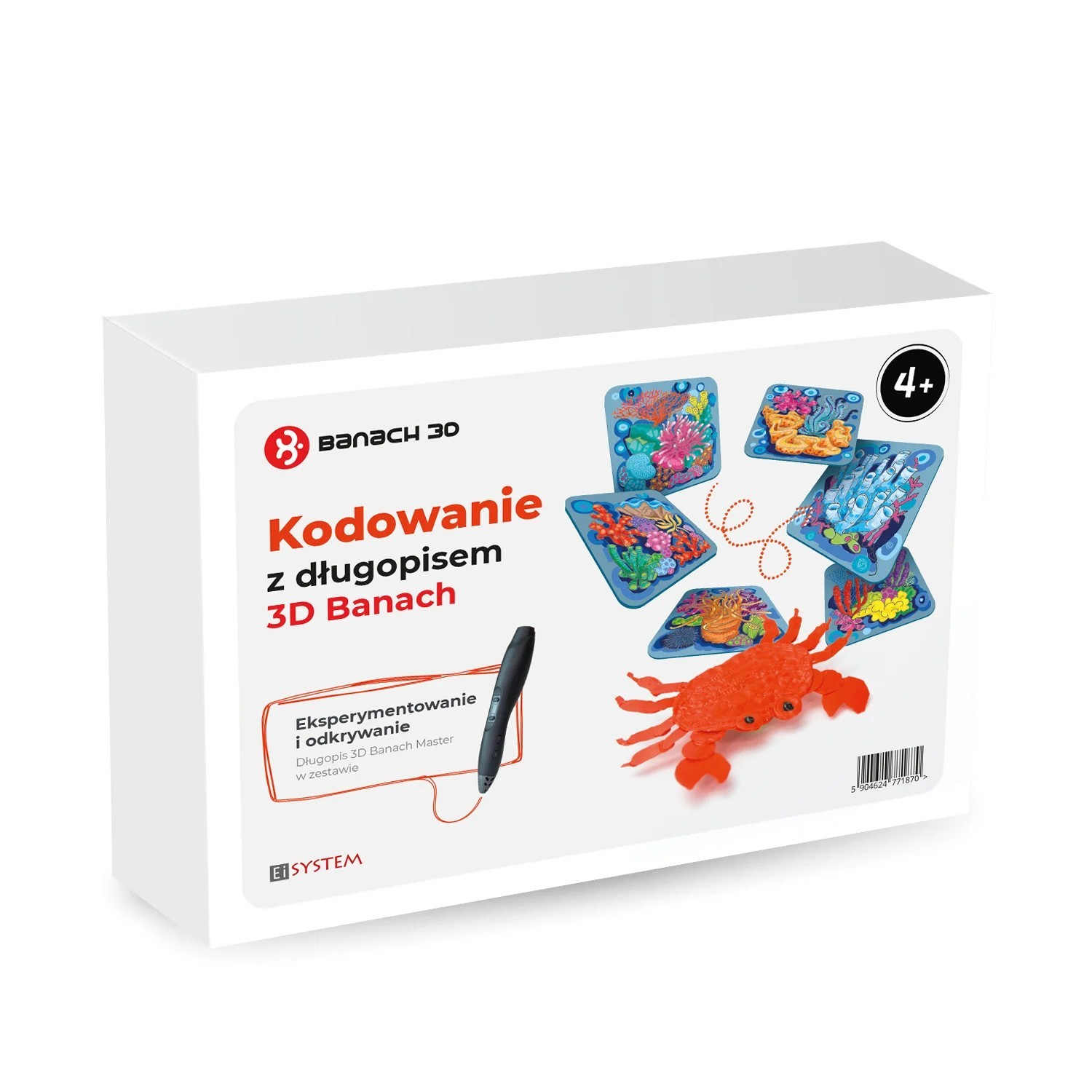 Moduł Banach- Kodowanie z długopisem 3D