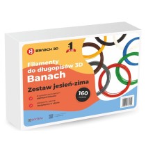 Zestaw filamentów Banach do długopisów 3D jesień-zima – 160 m