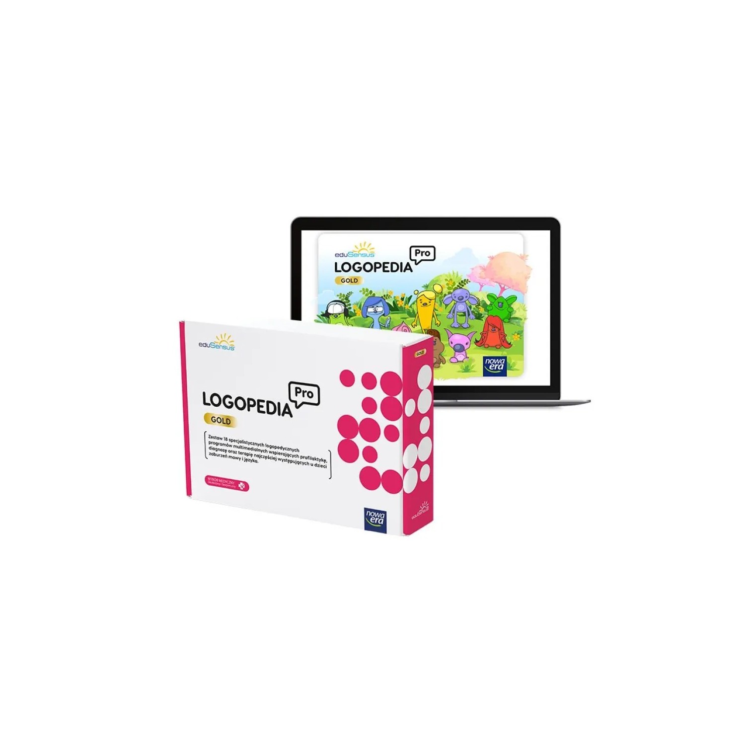 Oprogramowanie EduSensus LOGOPEDIA PRO Pakiet GOLD