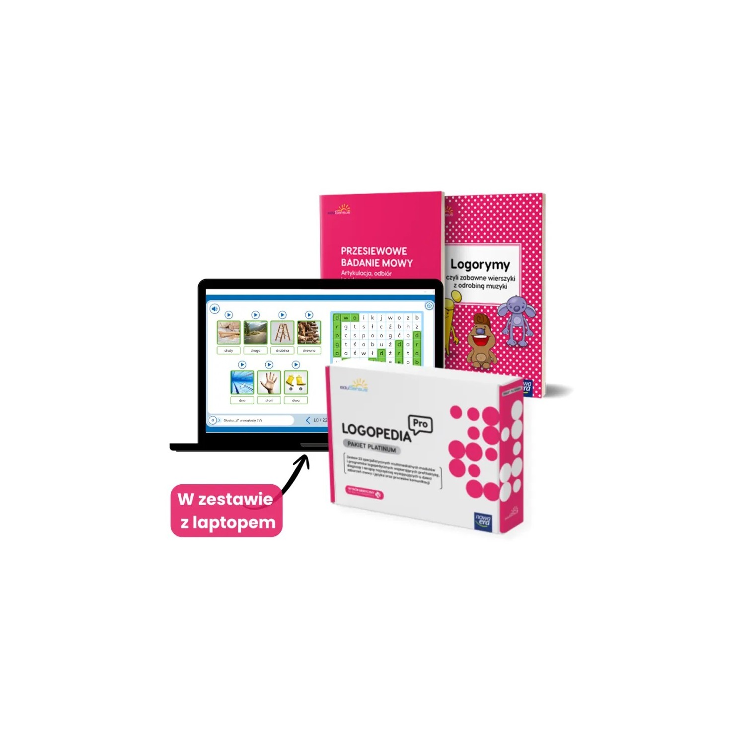 Oprogramowanie EduSensus LOGOPEDIA PRO Multimedialny Gabinet