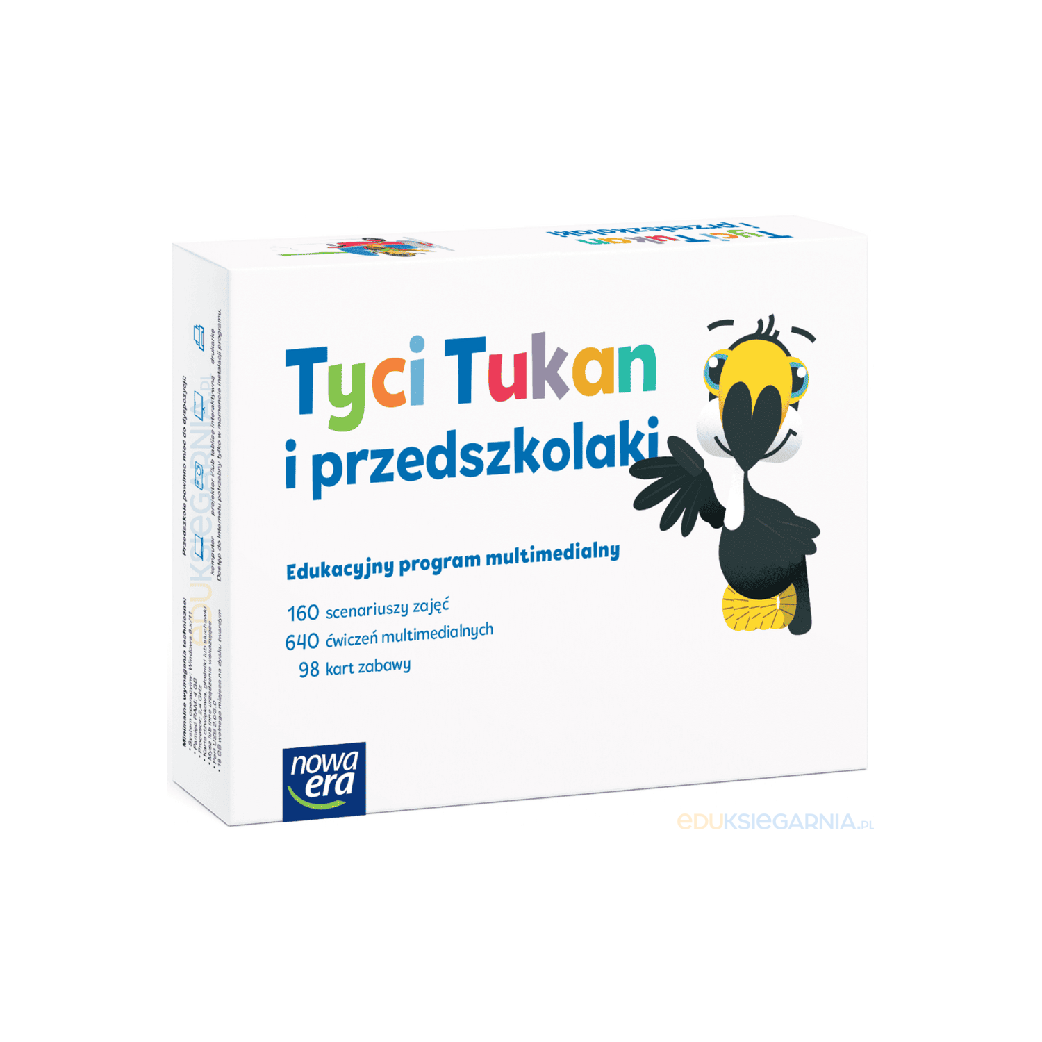 Oprogramowanie EduSensus Tyci Tukan i przedszkolaki