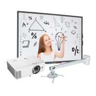 Zestaw interaktywny: Tablica interaktywna Avtek TT-Board 80 + Vivitek DX335ST-EDU + uchwyt