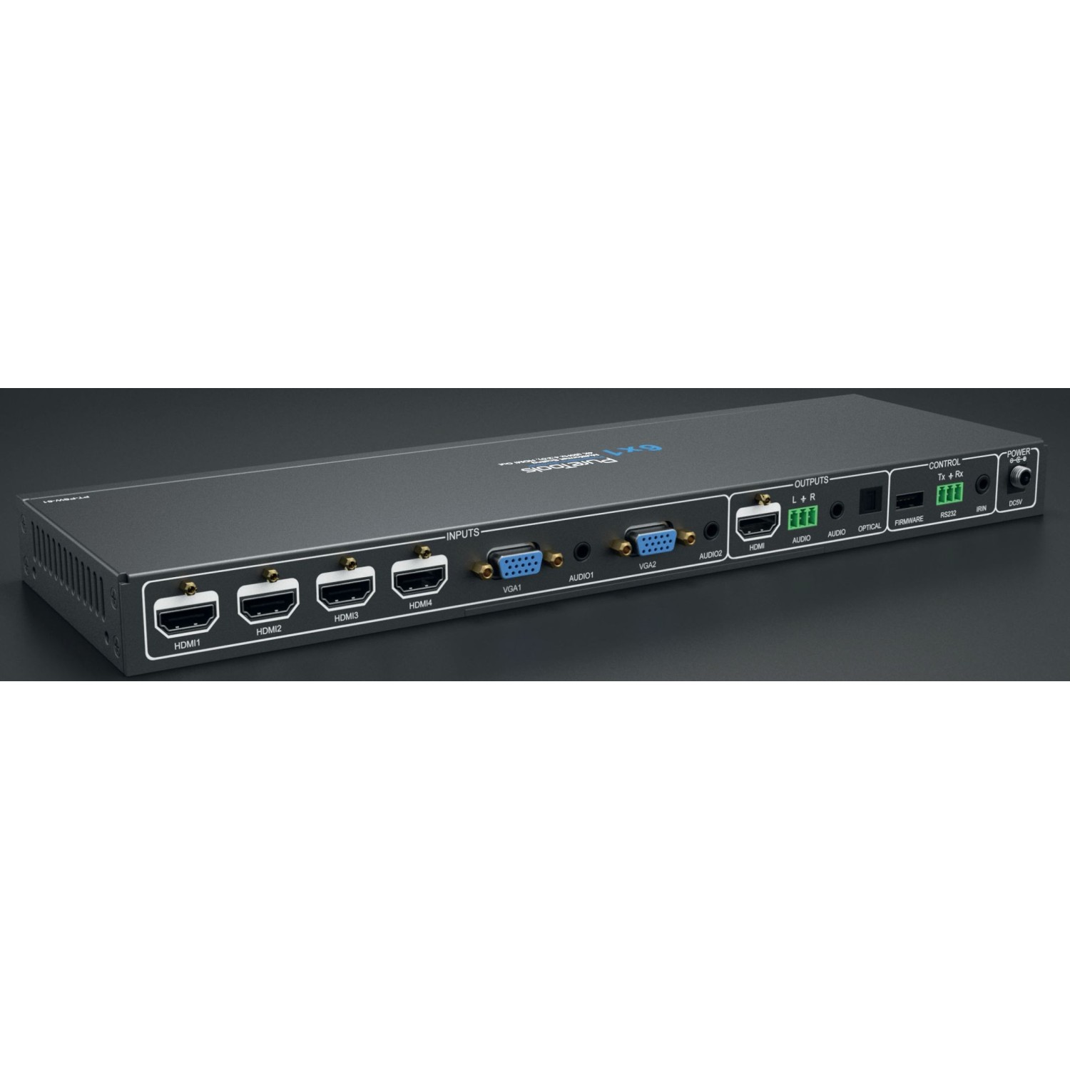 Przełącznik prezentacyjny HDMI PureLink 6x1 ze skalerem - PT-PSW-61