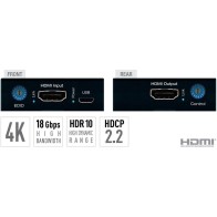 KEY DIGITAL Wielofunkcyjny wzmacniacz HDMI KD-FIX418