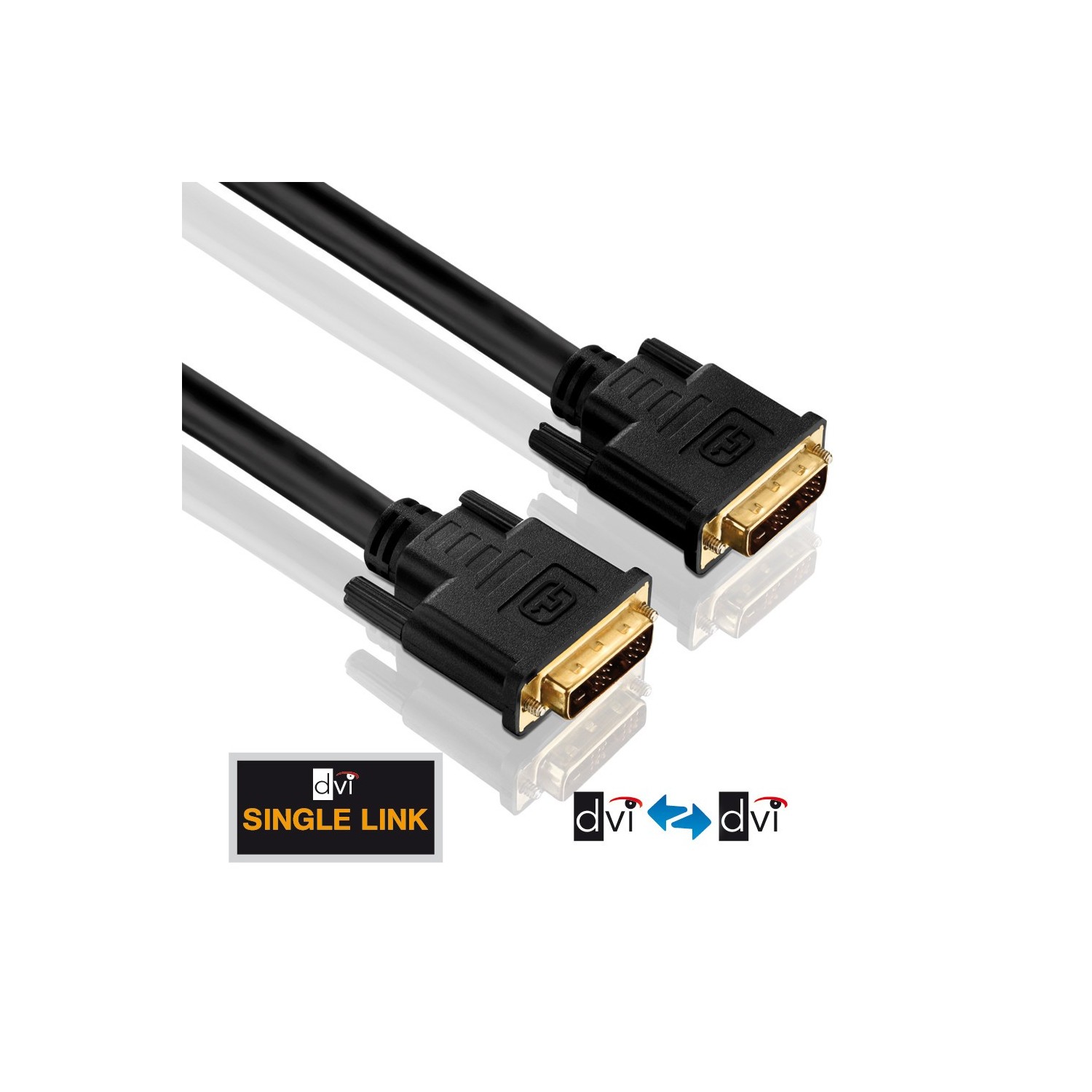 PURELINK Kabel DVI Single Link PI4000-075 7,5m