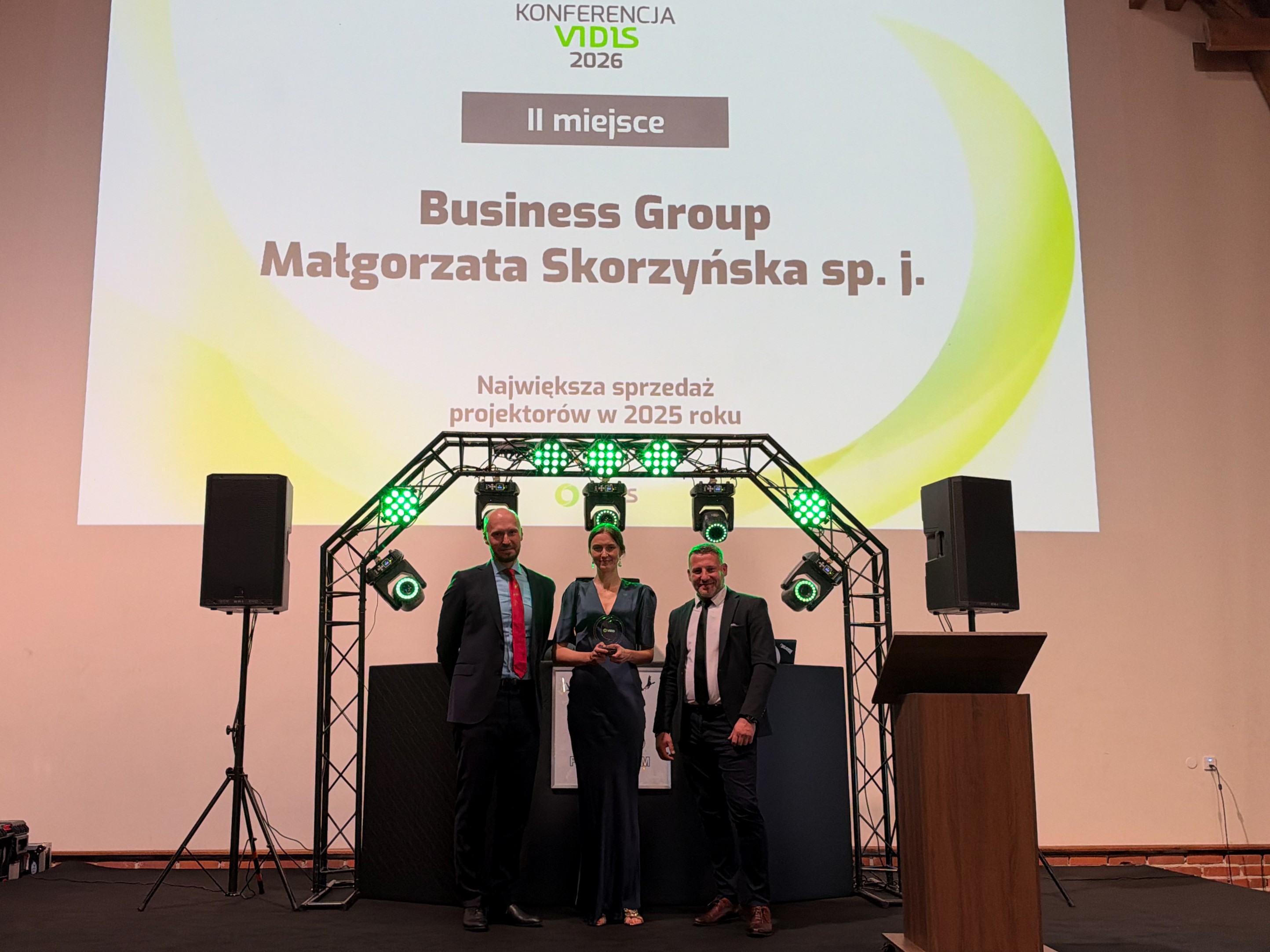 Nagroda za sprzedaż projektorów